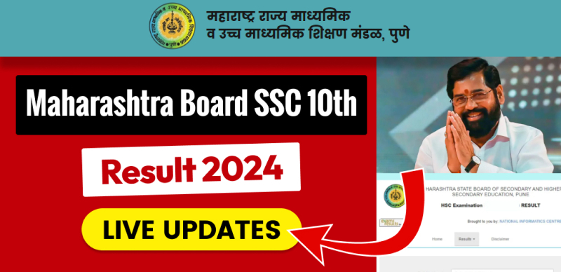 Maharashtra Board SSC (10th) Result 2024 - Live Updates
